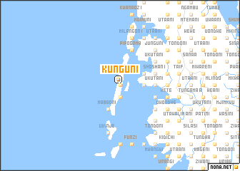 map of Kunguni