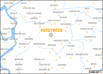 map of Kungyanzu