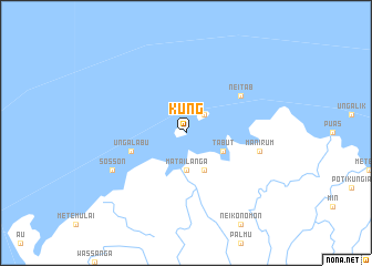 map of Kung