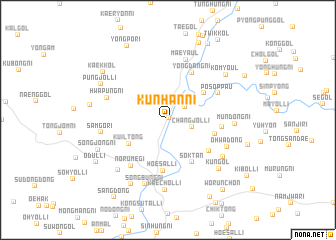 map of Kunhan-ni