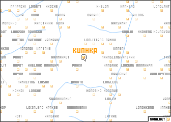 map of Kun Hka