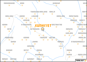 map of Kunhkyet