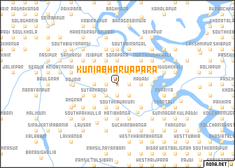 map of Kunia Bharuāpāra