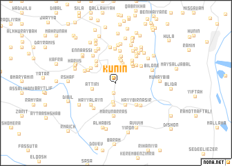 map of Kūnīn