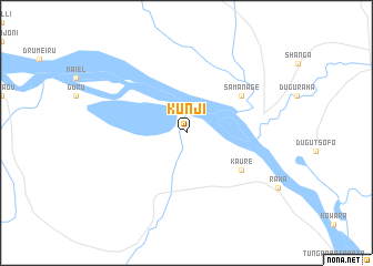 map of Kunji