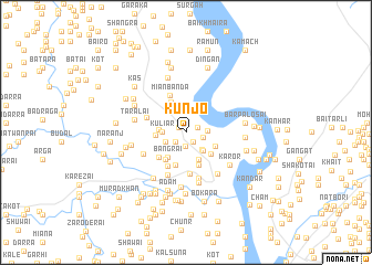 map of Kunjo