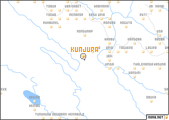 map of Kunjura