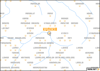 map of Kunkha