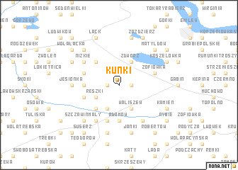 map of Kunki