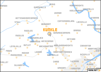 map of Kunkle