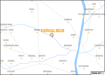 map of Kunkulagio