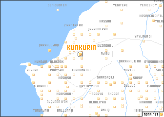 map of Kunkūrīn