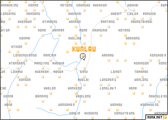 map of Kunlau