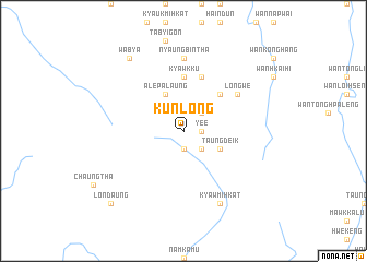 map of Kunlong