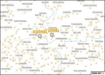 map of K\