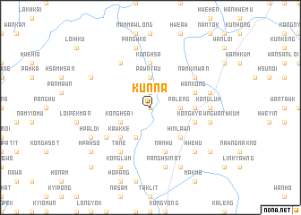 map of Kunna