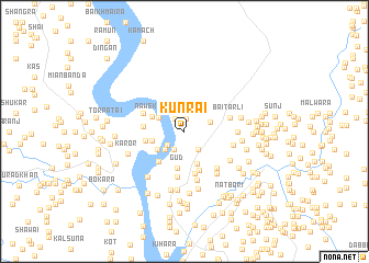 map of Kunrai