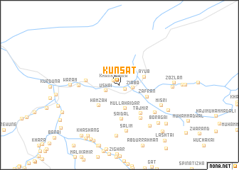 map of Kunsat