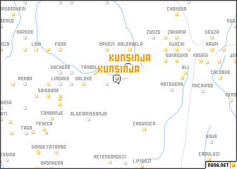 map of Kunsinja