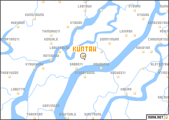 map of Kuntaw