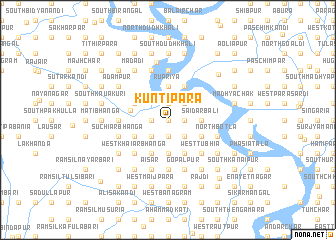 map of Kuntipāra