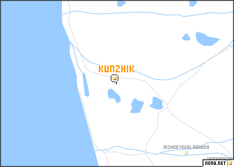 map of Kunzhik