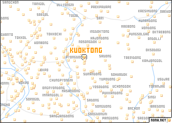 map of Kuŏk-tong