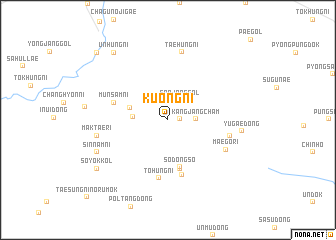 map of Kuŏng-ni