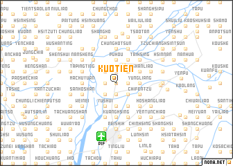 map of Kuo-t\