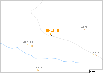 map of Kupchik