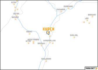 map of Kūpch