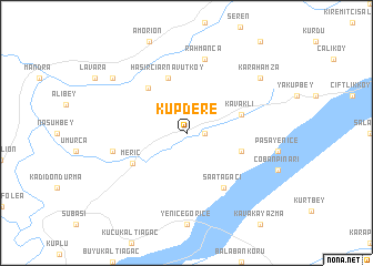 map of Küpdere