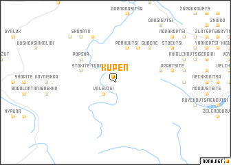 map of Kupen