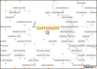 map of Küpfendorf