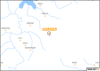 map of Kupgen