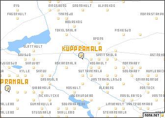 map of Kuppramåla