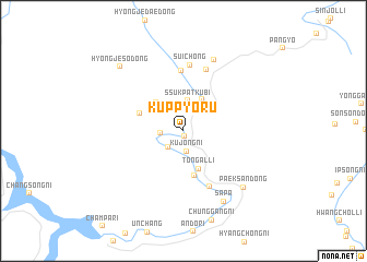 map of Kŭppyŏru