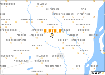 map of Kuptala