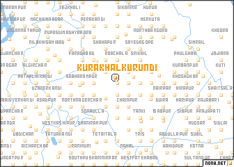 map of Kurākhāl Kurundi