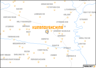 map of Kuranovshchina