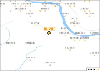 map of Kuras