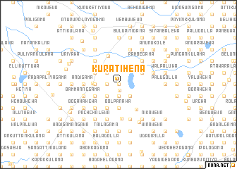 map of Kuratihena