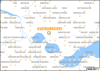 map of Kurau Bakari