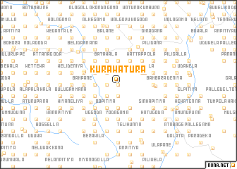 map of Kurawatura