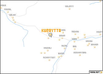 map of Kuraytta