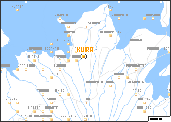 map of Kura