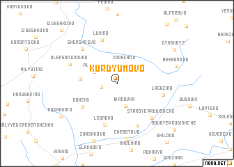 map of Kurdyumovo