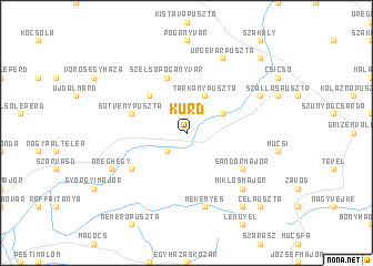 map of Kurd