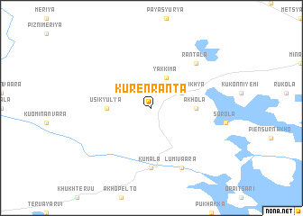 map of Kurenranta