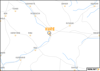map of Kure